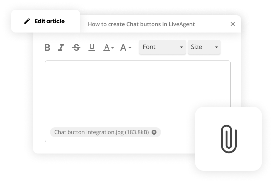 Allegati negli articoli - Modifica l'articolo